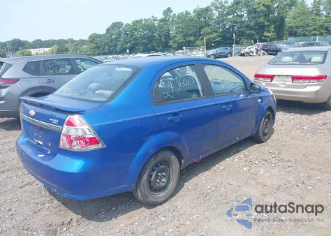 2007 Chevrolet Aveo Ls из США, поврежденный, VIN KL1TD56677B045419